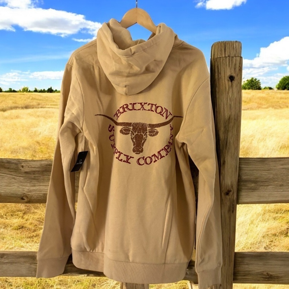 Brixton Boswell Hooded Sweatshirt NWT